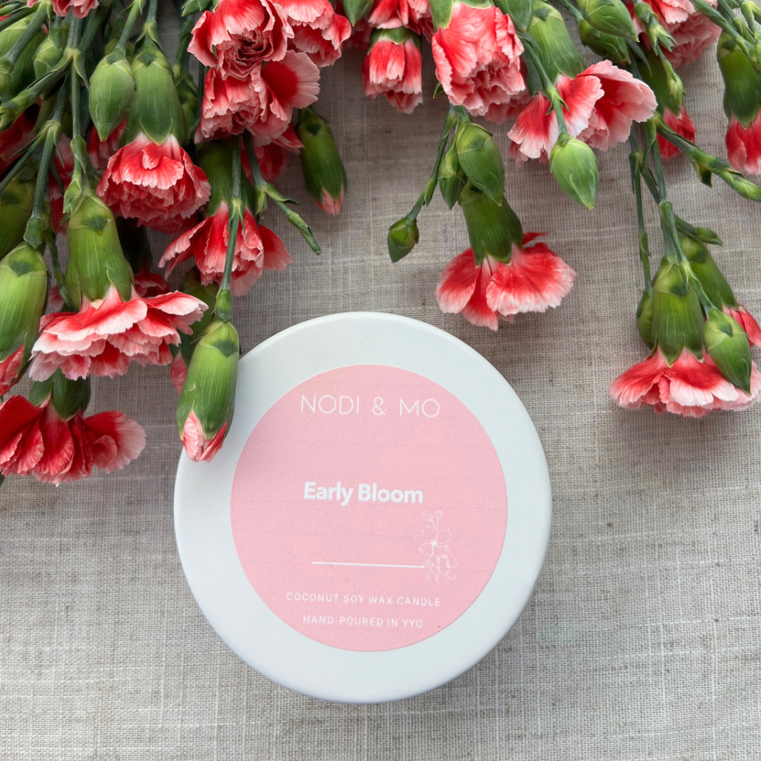 Bloom Floral - Coconut Soy Candle - Nodi & Mo Candle