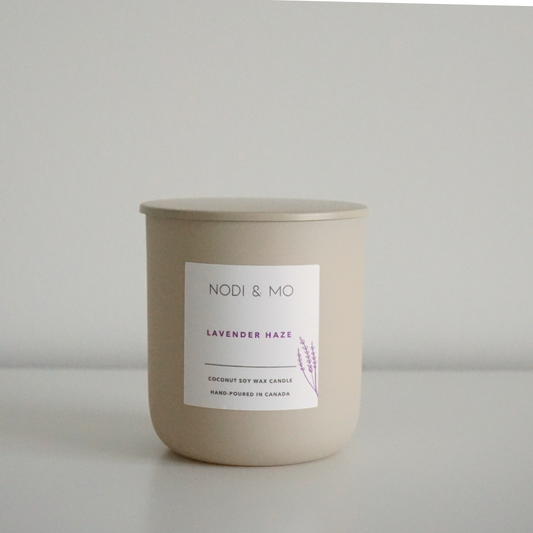  Lavender Haze -  Coconut Soy Candles - Nodi & Mo Candles