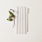 Reusable Glass Straw Straight - Nodi and Mo
